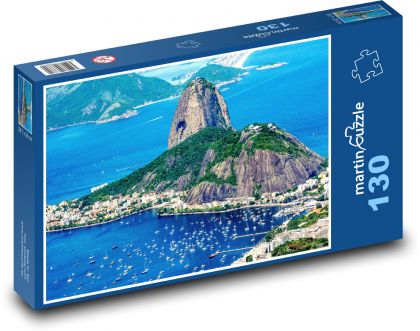 Brazília - Rio - Puzzle 130 dielikov, rozmer 28,7x20 cm 