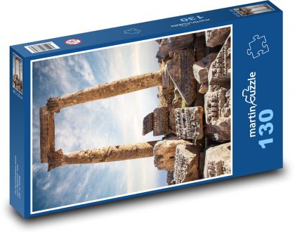 Rím - chrám, budova - Puzzle 130 dielikov, rozmer 28,7x20 cm 