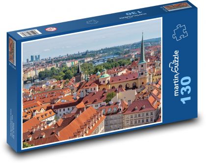 Praha - Kostol - Puzzle 130 dielikov, rozmer 28,7x20 cm 