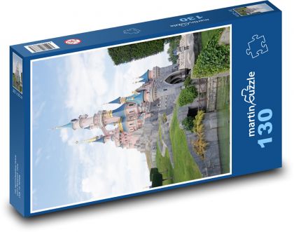 Hrad - Princezná, Disneyland - Puzzle 130 dielikov, rozmer 28,7x20 cm 