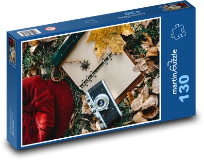Fotoaparát na notesu - puzzle 130 dílků