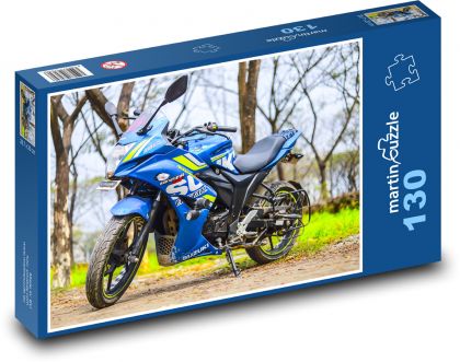 Sportovní motocykl - puzzle 130 dílků