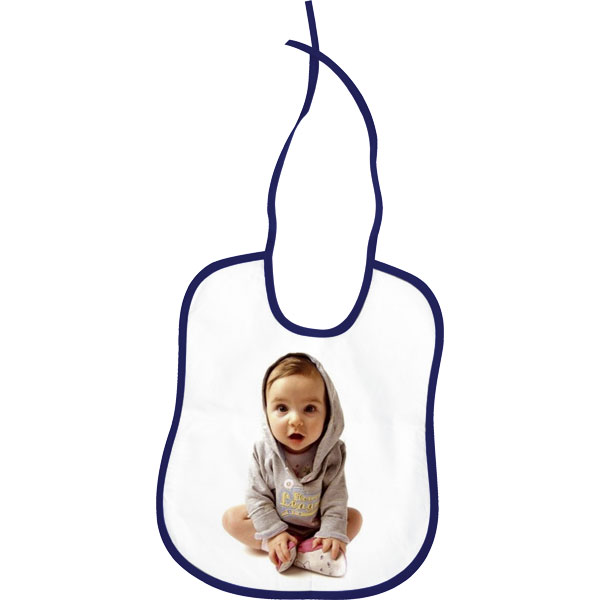 MCprint.eu - Photogift: Photo bib with a blue hem - 1x print