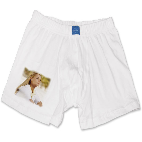 Boxer-Shorts, 1x Foto-Druck