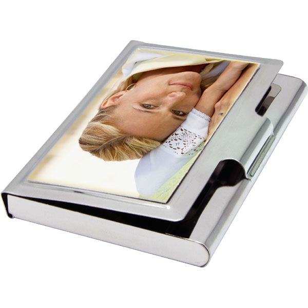Business card holder - 1x print, an original gift with a photo for business card