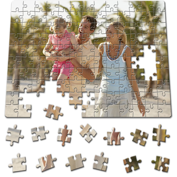Puzzle A4 - 130 dielikov, pekný darček s obrázkom pre chlapca k narodeninám