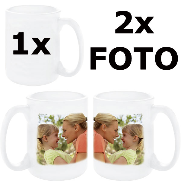 Mug JUMBO 15oz - 2x prints (dougle-sided), a gift for your mother-in-law