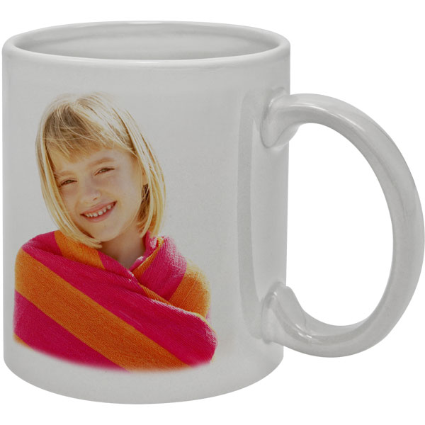 MCprint.eu - Photogift: Photo pastel mug light grey - 1x print