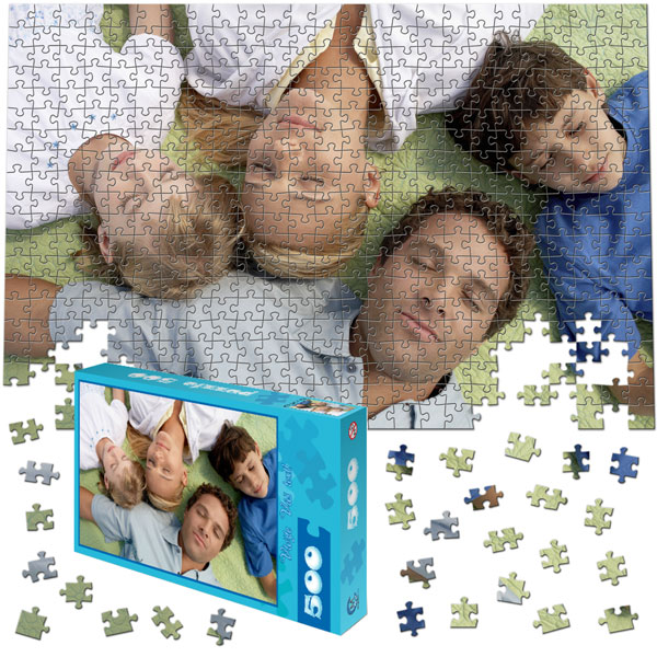 500 Piece Puzzle 18 x 12 in with a gift box