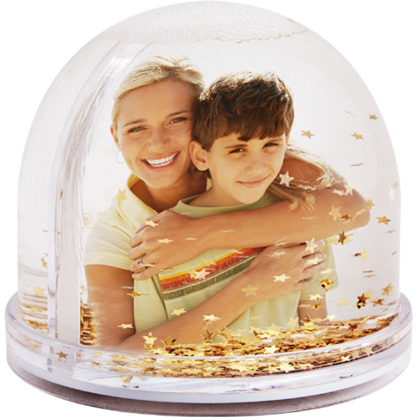 MCprint.eu - Photogift: Photo snow globe stars - 2x prints