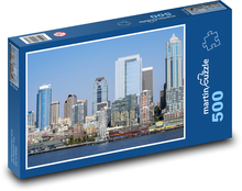 Seattle - záliv Puzzle 500 dielikov - 46 x 30 cm 