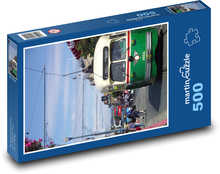 San Francisco - Straßenbahn, Reisen Puzzle 500 Teile - 46 x 30 cm