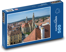 Maďarsko - centrum města Puzzle 500 dílků - 46 x 30 cm