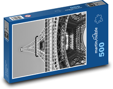 Eiffel Tower - Paris, France Puzzle of 500 pieces - 46 x 30 cm 