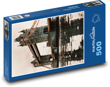 Tower Bridge - Suspension Bridge, UK Puzzle of 500 pieces - 46 x 30 cm 