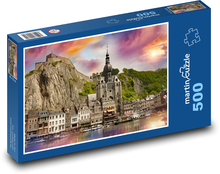 Mountains - City Puzzle of 500 pieces - 46 x 30 cm