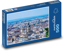 Budapešť - Maďarsko Puzzle 500 dielikov - 46 x 30 cm 