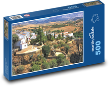 Stadt - Architektur, Natur Puzzle 500 Teile - 46 x 30 cm