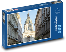 Matyášov kostol - Budapešť, Maďarsko Puzzle 500 dielikov - 46 x 30 cm 
