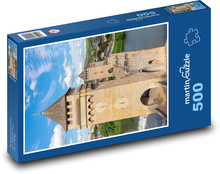 Budynek - Most Puzzle 500 elementów - 46x30 cm