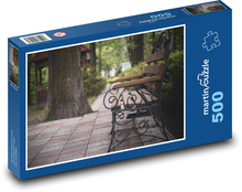 Parkbank Puzzle 500 Teile - 46 x 30 cm