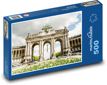 Parc du Cinquantenaire - Park in Brüssel, Belgien Puzzle 500 Teile - 46 x 30 cm