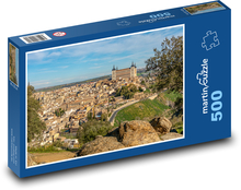 Toledo - Alcazar, Španělsko Puzzle 500 dílků - 46 x 30 cm