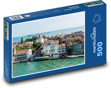 Benátky - Taliansko, pobrežie Puzzle 500 dielikov - 46 x 30 cm 