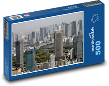 Tokio - Japan, Wolkenkratzer Puzzle 500 Teile - 46 x 30 cm
