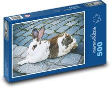 Rabbit - Pet Puzzle of 500 pieces - 46 x 30 cm 