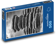 Erozja skalna - kamienie Puzzle 500 elementów - 46x30 cm