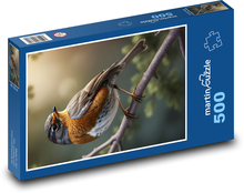 Lippenstift auf einem Ast - Vogel Puzzle 500 Teile - 46 x 30 cm