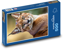 Caracal - feline Puzzle of 500 pieces - 46 x 30 cm