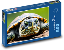 Giant Turtle - Reptile Puzzle of 500 pieces - 46 x 30 cm 