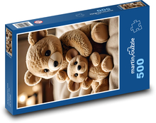 Teddy bears to play with Puzzle of 500 pieces - 46 x 30 cm