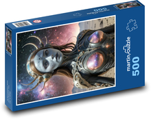 Mystická postava ženy Puzzle 500 dielikov - 46 x 30 cm 