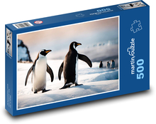 Pinguine in der Antarktis Puzzle 500 Teile - 46 x 30 cm