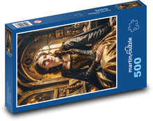 Woman in the Middle Ages Puzzle of 500 pieces - 46 x 30 cm 