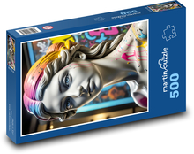 Socha ženy Puzzle 500 dielikov - 46 x 30 cm 