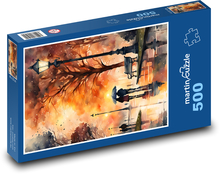 Autumn Park Puzzle 500 elementów - 46x30 cm