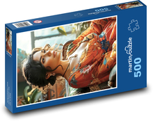 Bildnis eines Mädchens Puzzle 500 Teile - 46 x 30 cm