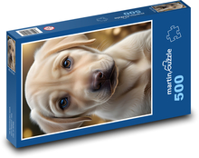 Štěně labradorského retrívra Puzzle 500 dílků - 46 x 30 cm