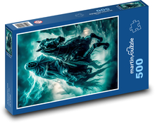 Schnitter zu Pferd Puzzle 500 Teile - 46 x 30 cm