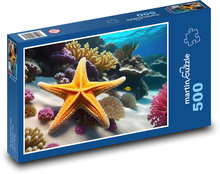 Starfish Puzzle of 500 pieces - 46 x 30 cm 