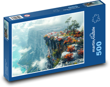 Útes v moři Puzzle 500 dílků - 46 x 30 cm