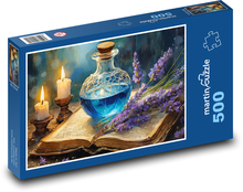 Lektvar s knihou Puzzle 500 dielikov - 46 x 30 cm 