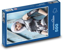 Portrét ženy Puzzle 500 dílků - 46 x 30 cm