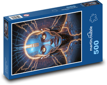 Woman in mask Puzzle of 500 pieces - 46 x 30 cm