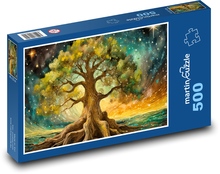 Strom s veľkou korunou Puzzle 500 dielikov - 46 x 30 cm 
