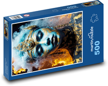Woman - girl, portrait Puzzle of 500 pieces - 46 x 30 cm 